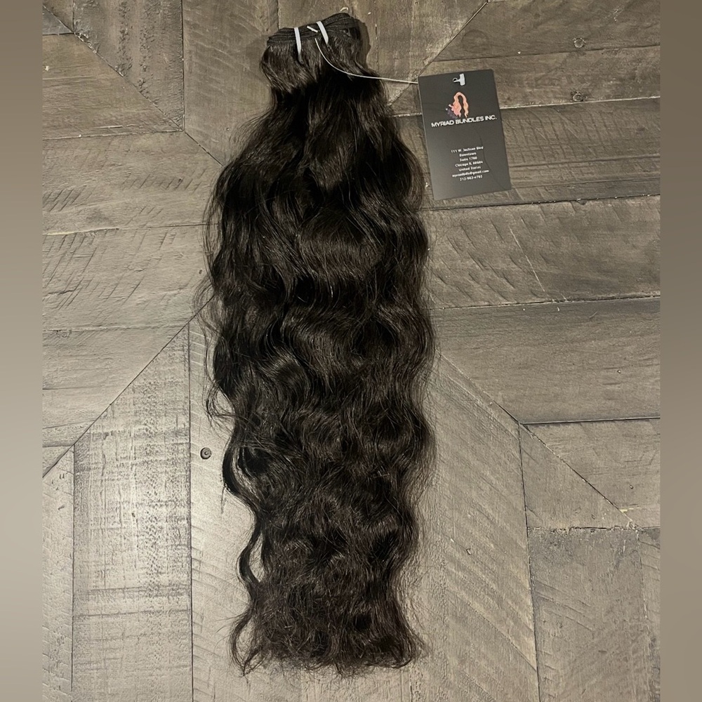 100% HUMAN HAIR SDD BUNDLE (Natural Wave-1b)